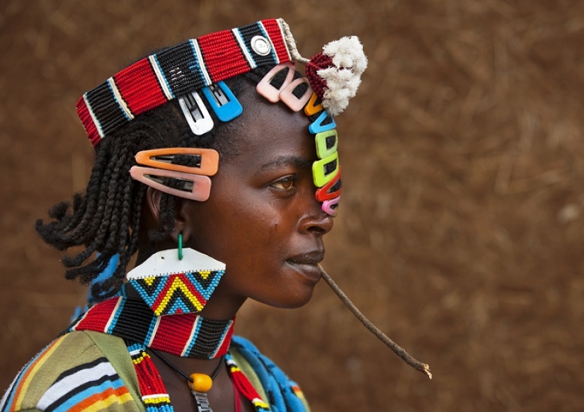 Fashion tribe in Ethiopia