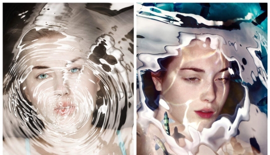 Feminidad en sí: retratos submarinos de chicas del estudio Staudinger + Franke