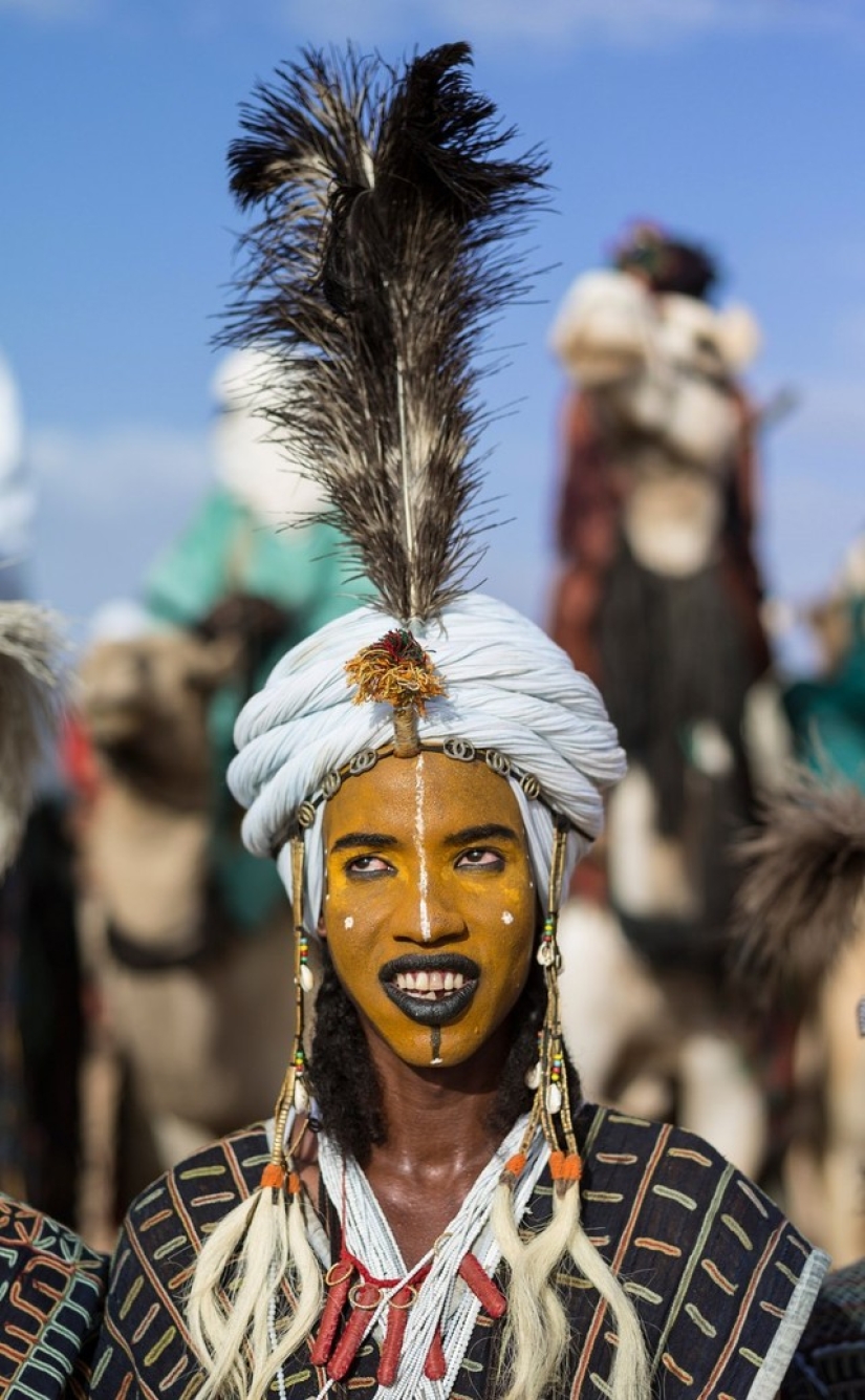 Feria de los novios, o Cómo es el concurso de belleza entre los hombres en Níger