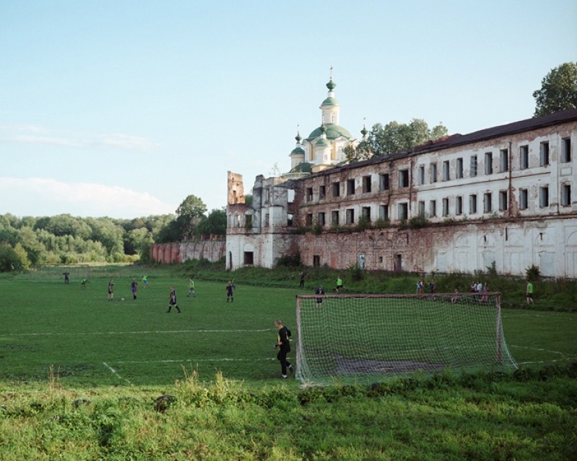 Fields of Russian amateur football clubs