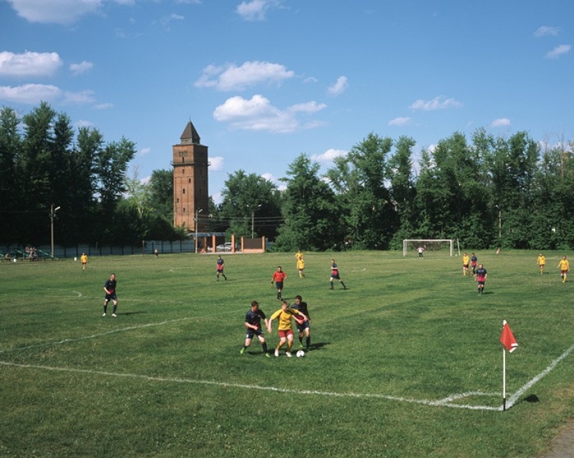 Fields of Russian amateur football clubs