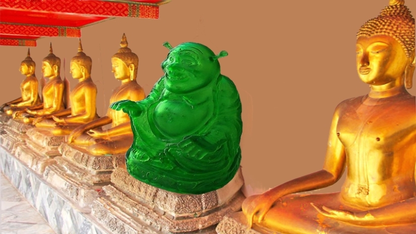 Filipina oró a la figura de Shrek durante cuatro años, considerándolo un Buda