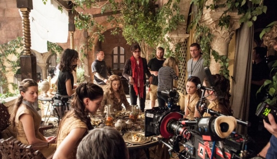 Filming Season 5 of Game of Thrones