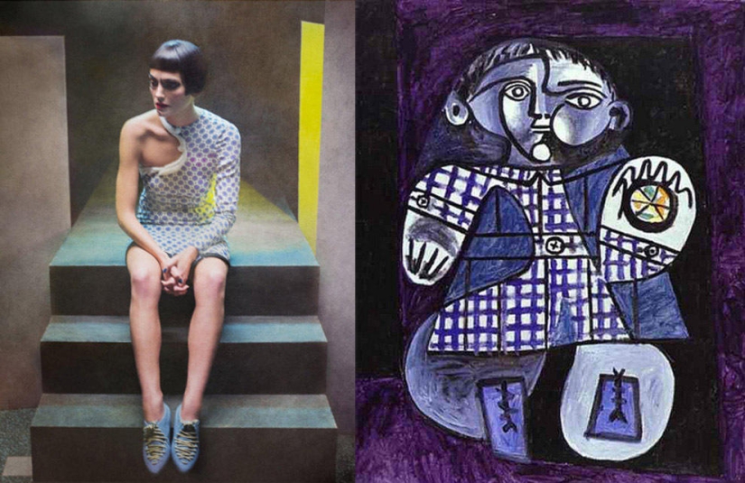 Finding inspiration from Picasso