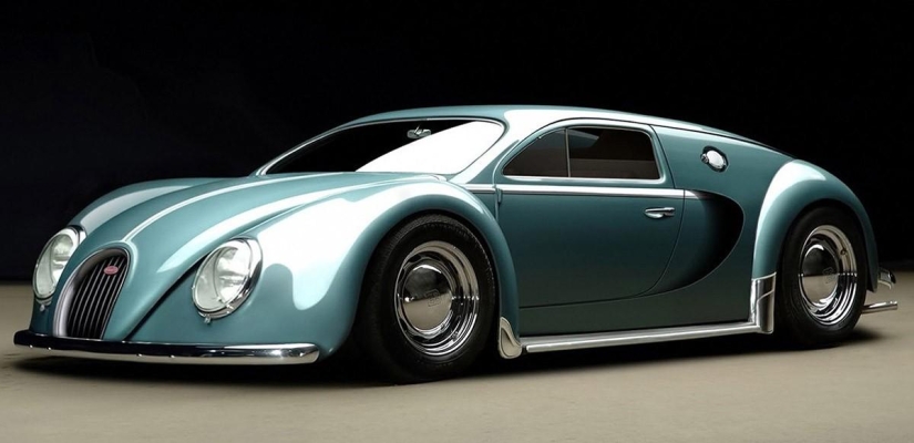 Five concept cars in classic style