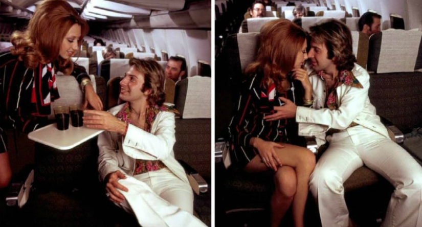 Flight attendants of the 60s were supposed to be sexy and lonely