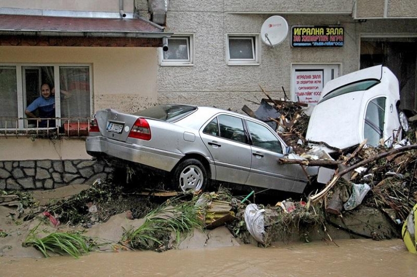 Flooding in Bulgaria