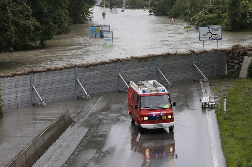 Flooding in Central Europe