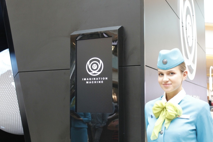 Flying in a dream and in reality: S7 Airlines presented a unique Imagination Machine in Moscow