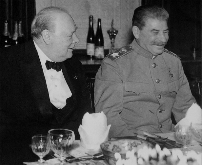 Foie gras, oysters, cognacs, cigars - what did Winston Churchill indulge himself with during the war