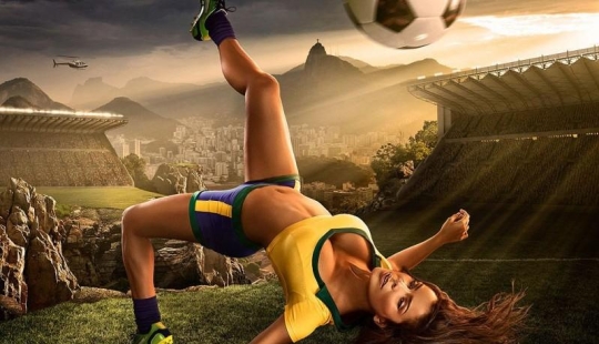 Football and Girls: World Cup 2014 Erotic Calendar Presented