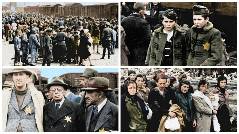 Foto de Auschwitz en color: lo peor