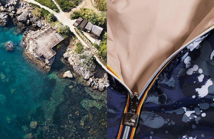 Fotografía aérea y ropa de moda van de la mano