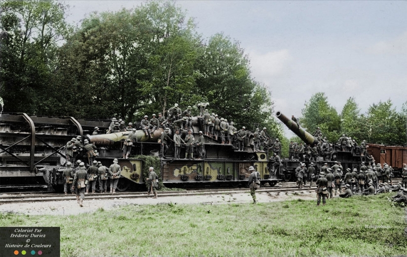 Fotografías en color de la Primera Guerra Mundial que fueron tomadas como si ayer