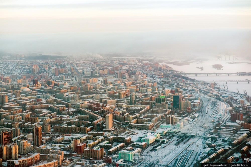 Fotos de invierno de Novosibirsk