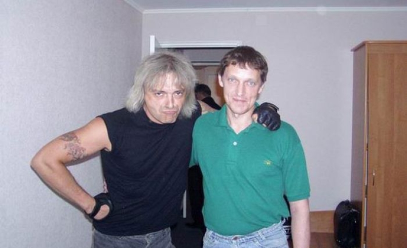 Fotos de los archivos personales de las estrellas de rock rusas.