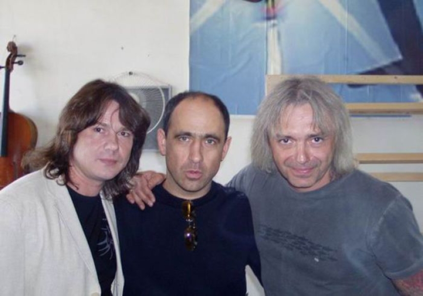 Fotos de los archivos personales de las estrellas de rock rusas.