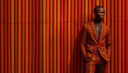 Fotos de moda afrocolorismo hechas por IA