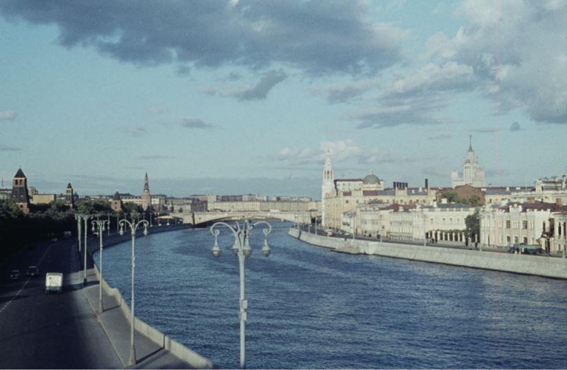 Fotos en color del verano de Moscú en 1961