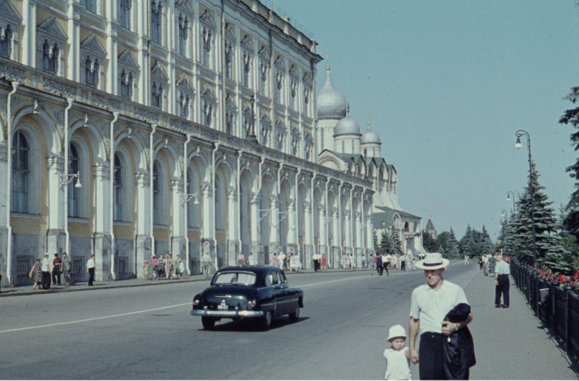 Fotos en color del verano de Moscú en 1961