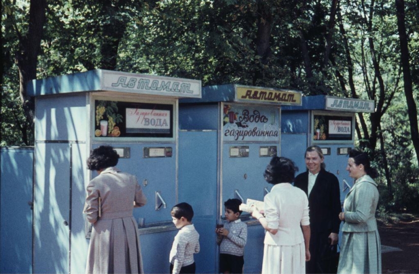 Fotos en color del verano de Moscú en 1961