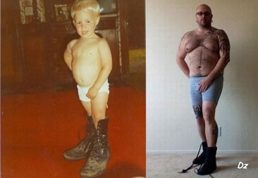 Fotos familiares: antes y ahora