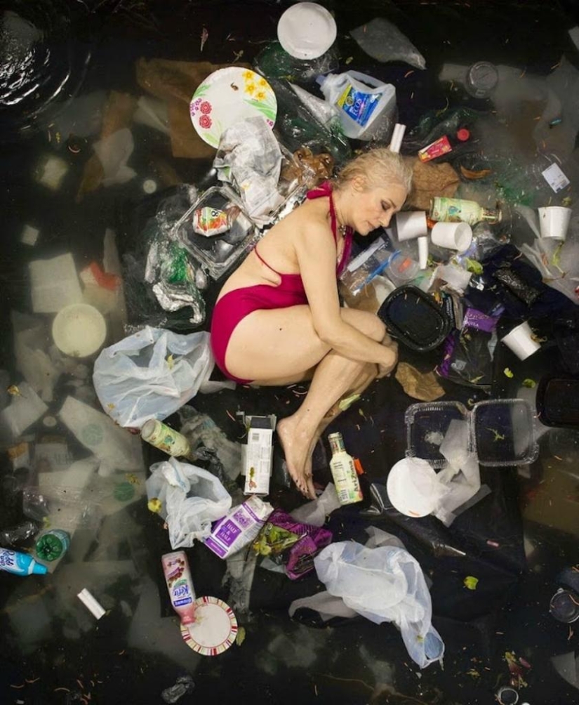 Fotos impactantes: cuánta basura produce una persona en solo una semana