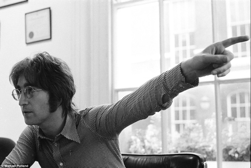 Fotos íntimas de los Rolling Stones, John Lennon y otras estrellas por Michael Putland