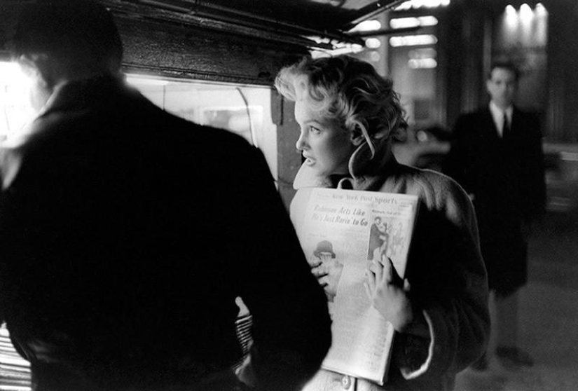 Fotos raras de Marilyn Monroe en Nueva York