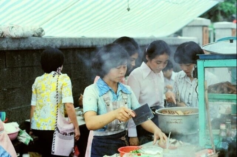 Fotos retro del colorido Taiwán de finales de la década de 1970