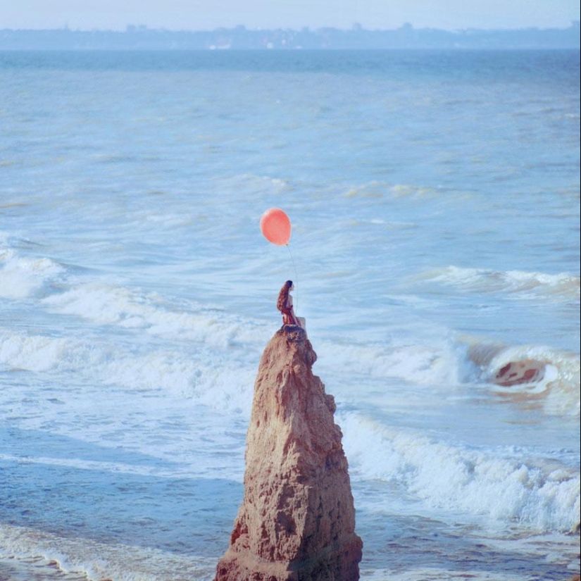 Fotos surrealistas tomadas con una cámara antigua