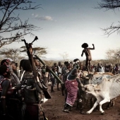 África desde el amanecer hasta el atardecer: viaje de un día