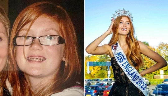 From an ugly woman to a beauty queen: a British student wiped her nose at offenders