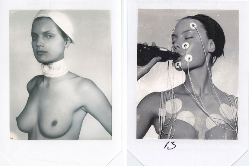 From Jerry Hall to Jodie Kidd - a unique archive of polaroid photos