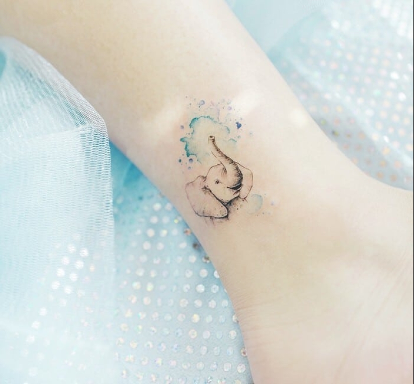 From minimalism to tattoos with history: 33 unusual ideas for the first tattoo