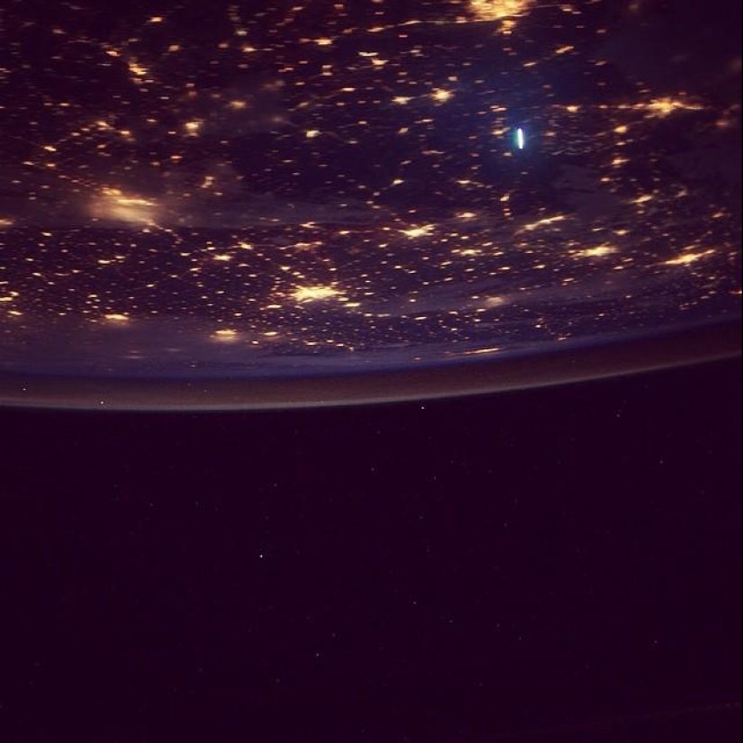 From the ISS