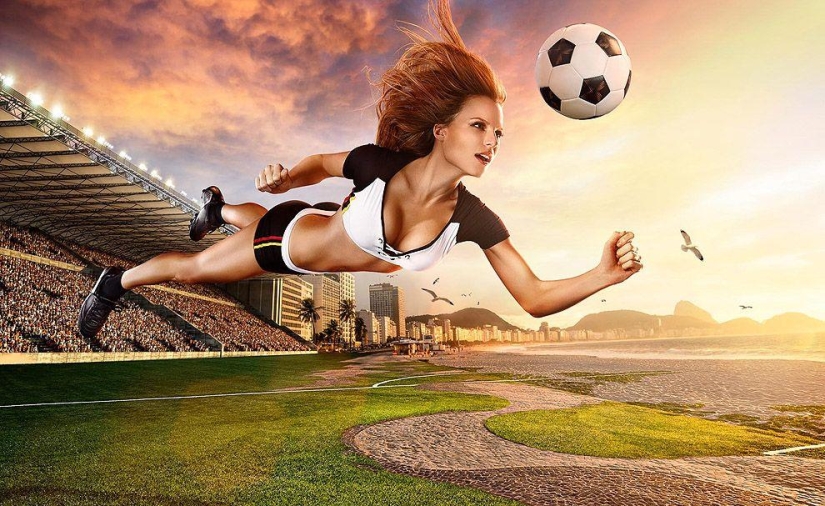 Fútbol y chicas: se presenta el calendario erótico del Mundial 2014