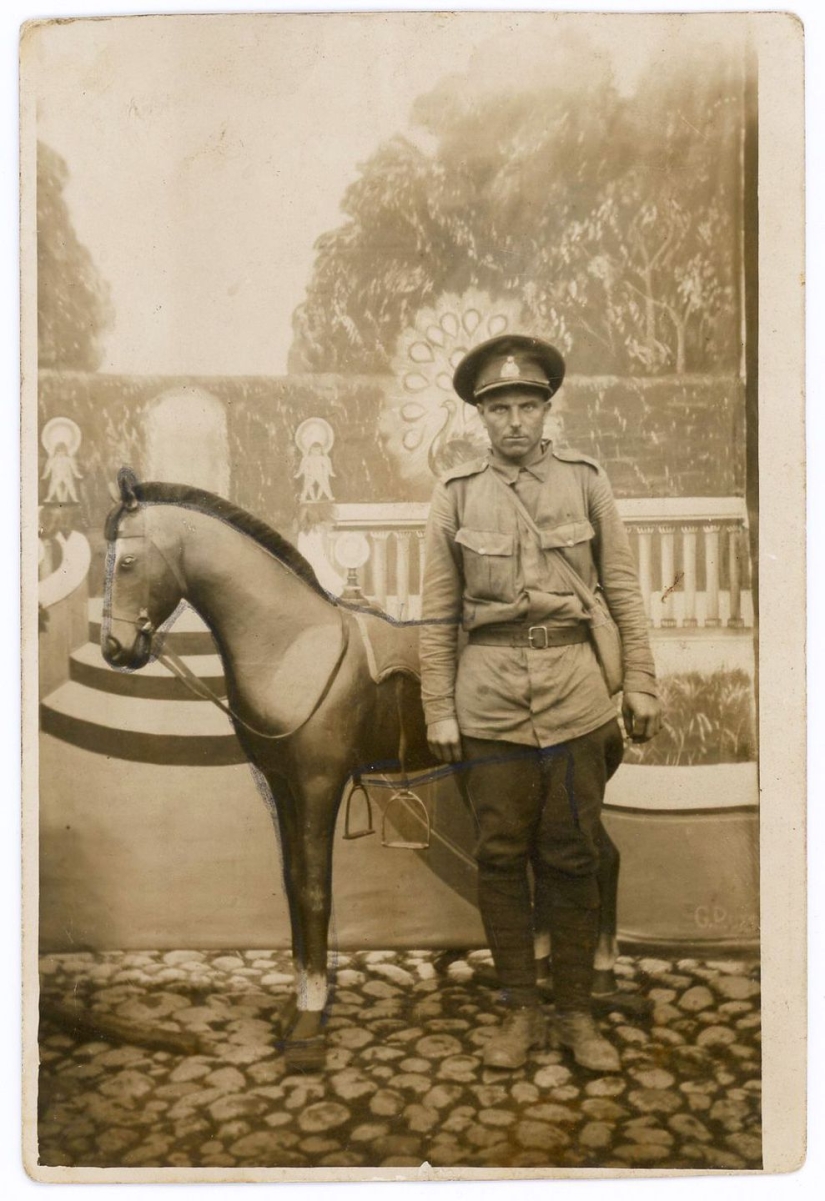 Fue una Primera Guerra Mundial deslumbrante, los soldados hicieron photoshop lo mejor que pudieron