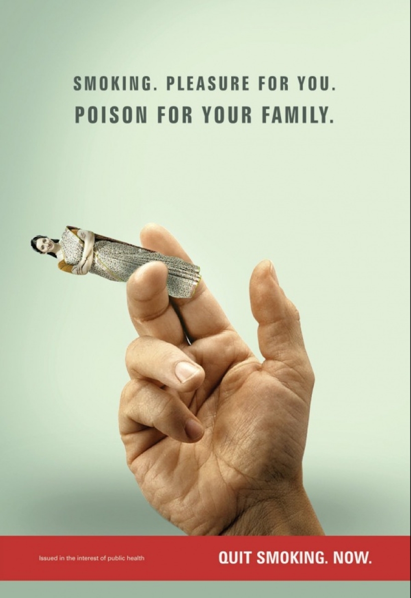 Fumar mata: Ejemplos de los anuncios antitabaco más impactantes