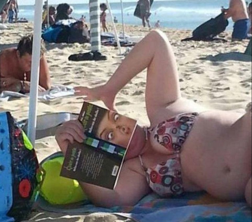 Funny photos from the beach