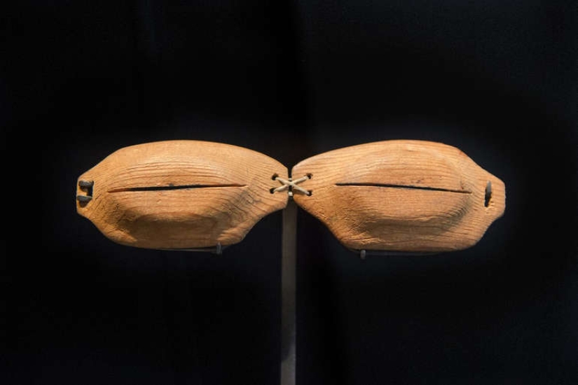Gafas de nieve de los pueblos del Norte, conocidas desde hace varios miles de años