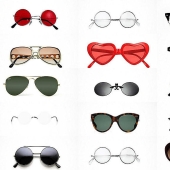 Gafas icónicas que simbolizan a la perfección personalidades famosas