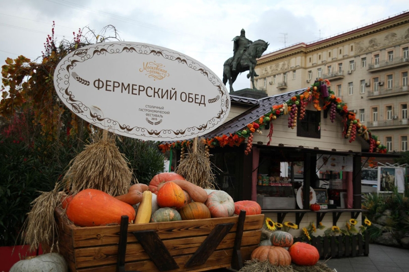 Gastronomic autumn in Moscow