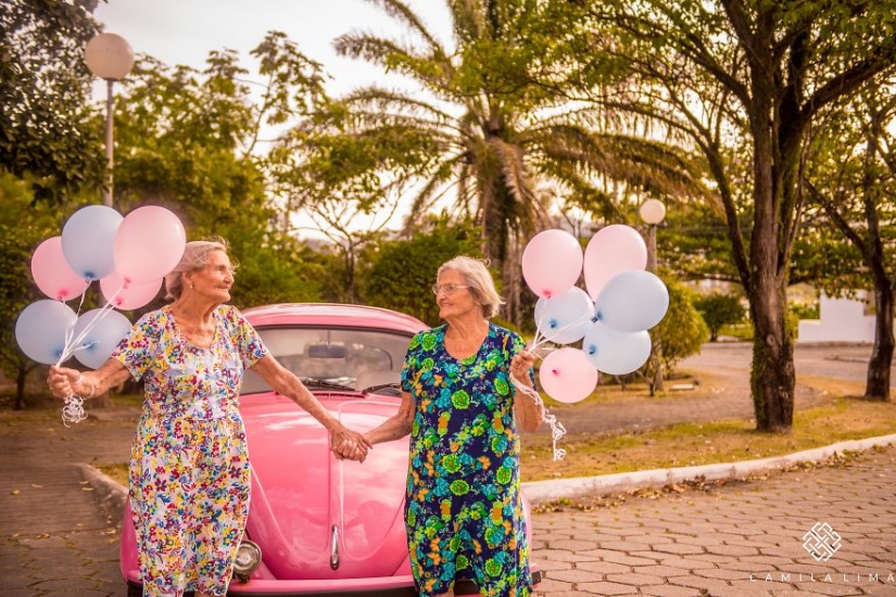 Gemelos de Brasil celebran su 100 aniversario con una alegre sesión de fotos