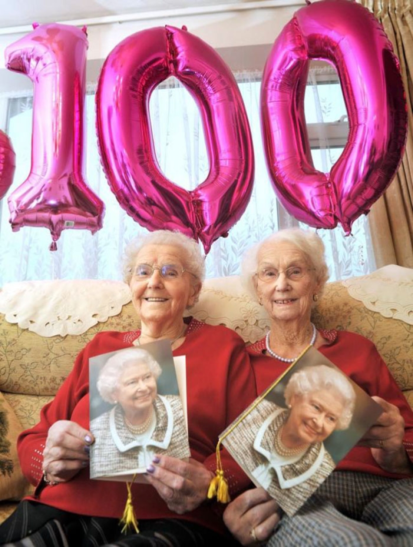 Gemelos que celebraron su centenario comparten el secreto de la longevidad