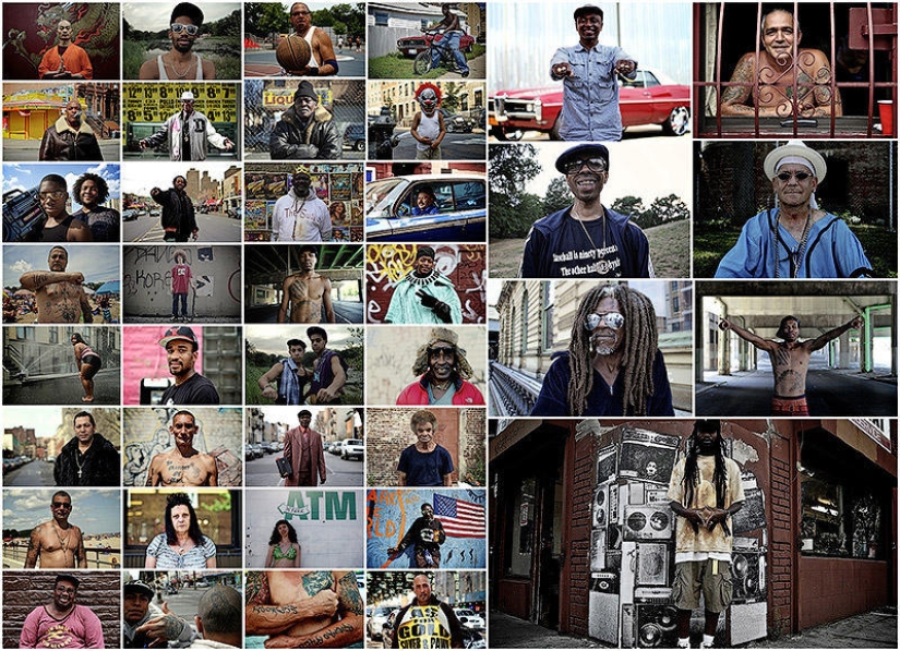 Gente pintoresca de Brooklyn