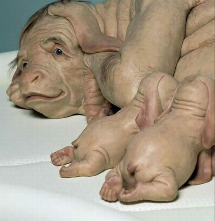 Gentle Monsters by Patricia Piccinini