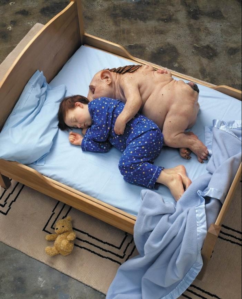 Gentle Monsters by Patricia Piccinini