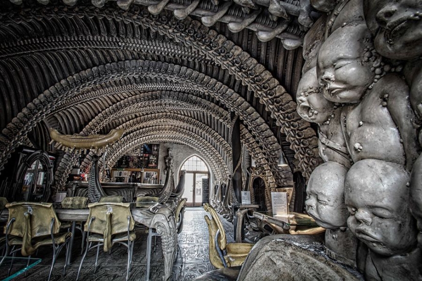 Giger Bar is the most creepy drinking establishment in Europe