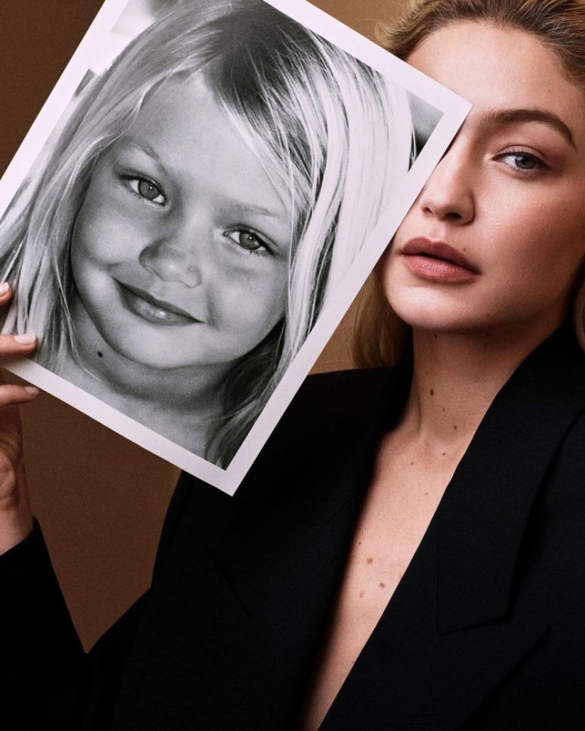 Gigi Hadid, Naomi Campbell, Paris Hilton and others: what did Hollywood stars look like as children?